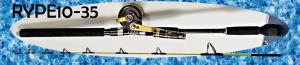 Osprey spiral wrap blank jigging rod . Jiggig rod with split handle. Jig weight:100-15g